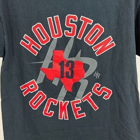 Majestic Houston Rockets T-shirt Youth Size Medium NBA Basketball - Picture 2 of 7